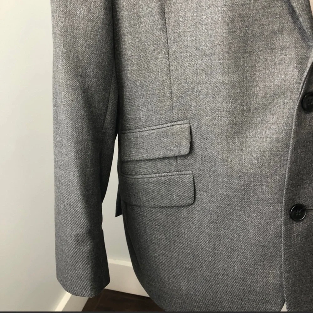 Billy London UK Blazer With Interior Skull Designs Gray/Black and Ref Size 44R